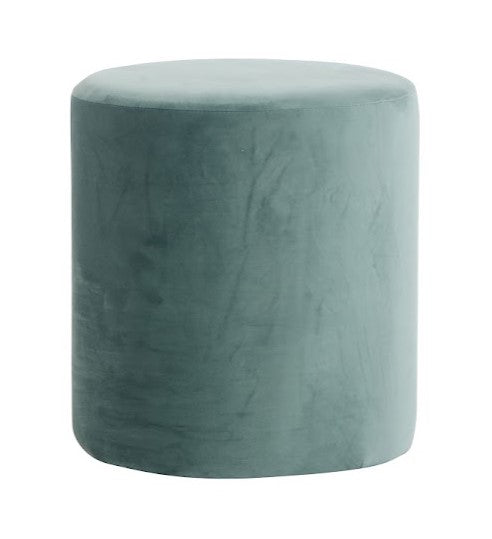 Round Ottoman Sage Green