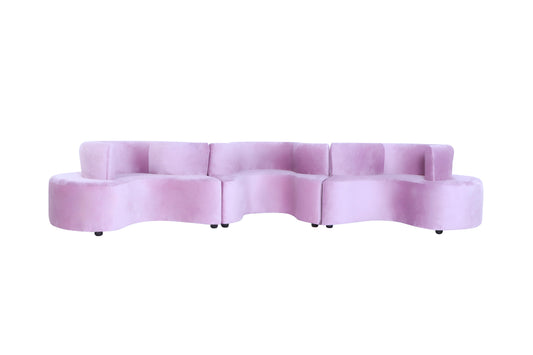 Serpentine Sofa Lilac
