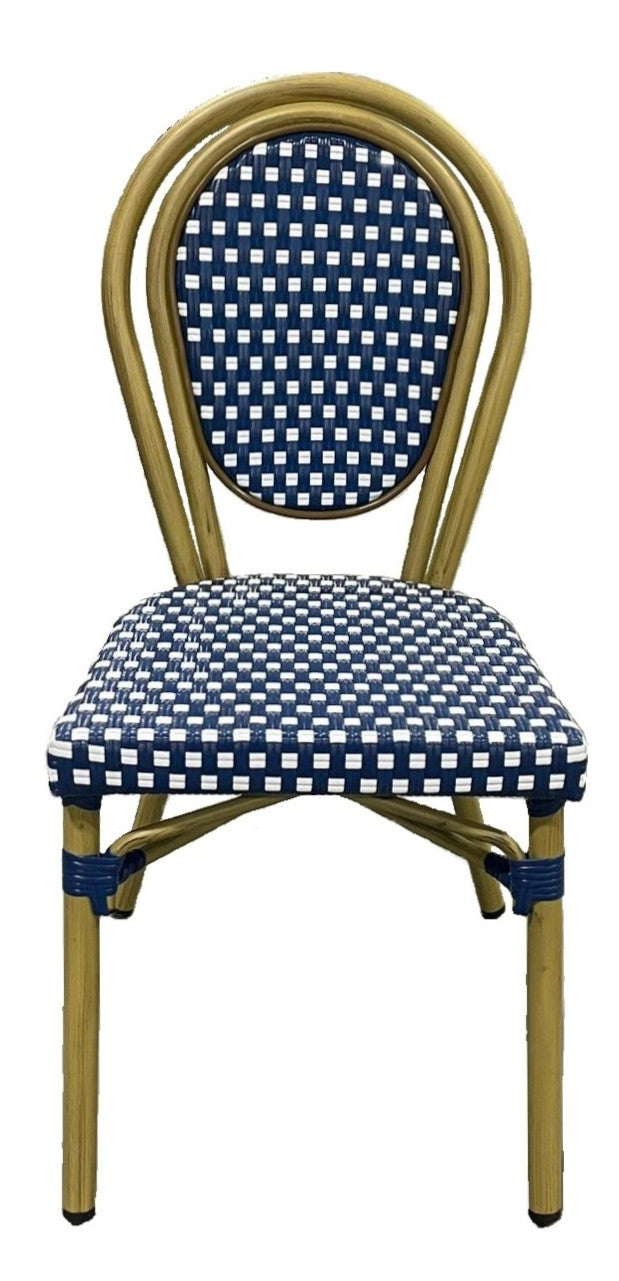 Sani Bistro Chair Navy Blue