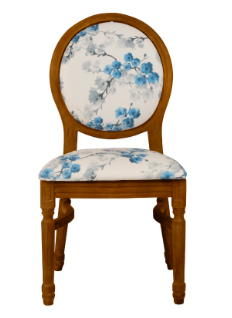 Ami Mahogany Chair - Azul