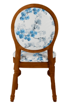 Ami Mahogany Chair - Azul