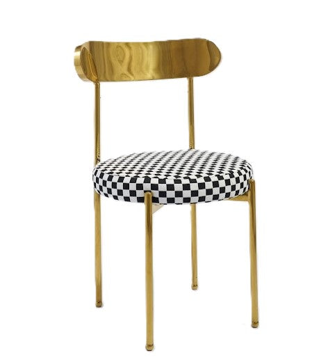 Ezra Gold Chair - Mackenzie