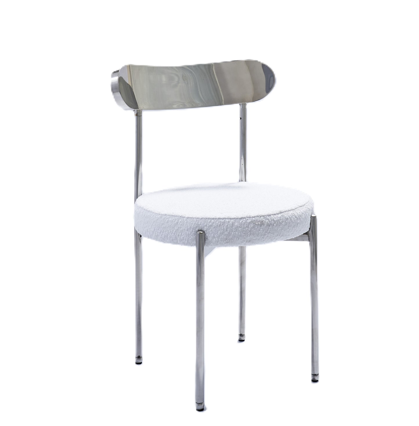 Ezra Silver - White Boucle