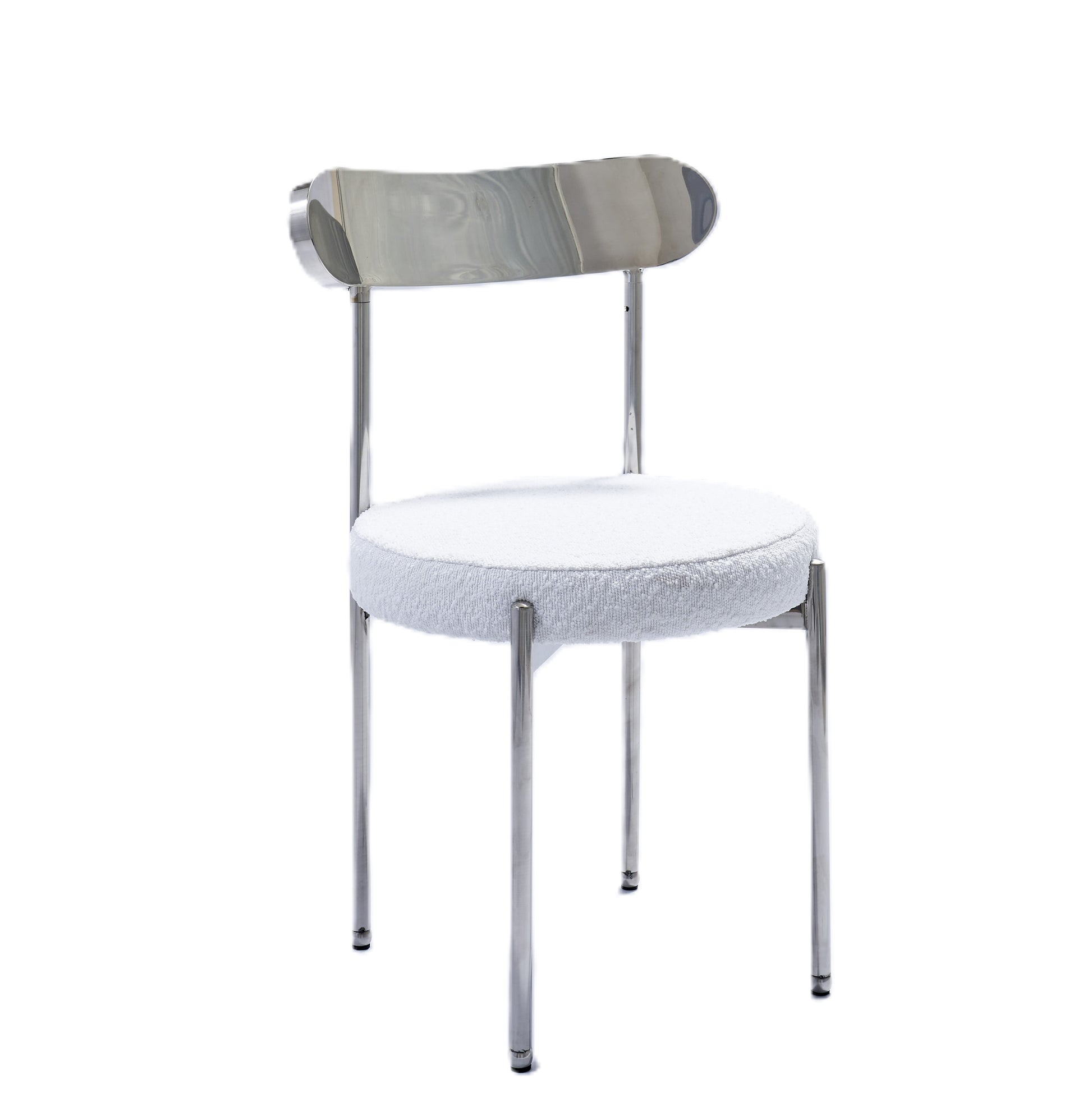 Ezra Silver - White Boucle