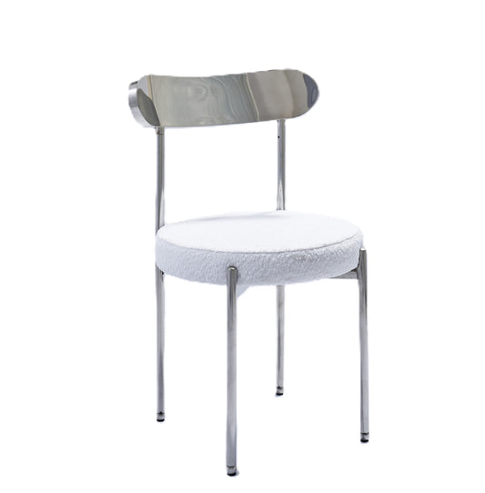 Ezra Silver - White Boucle