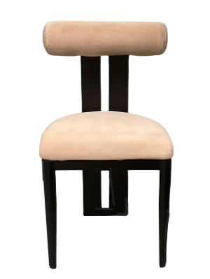Cali Dining Chair - Black/Blush
