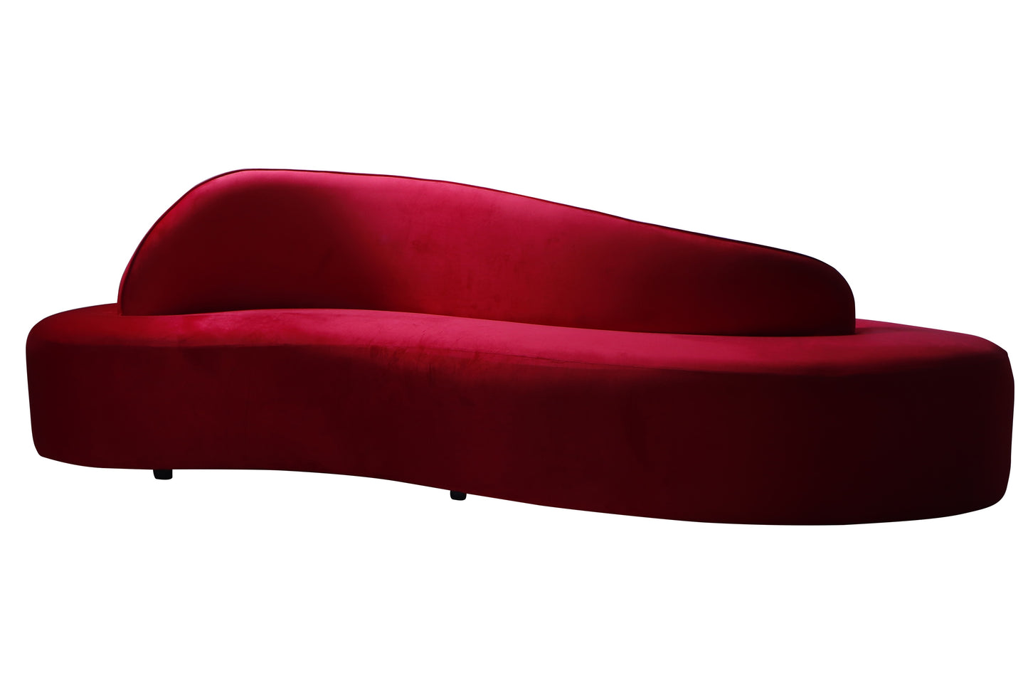 Wave Sofa - Maroon