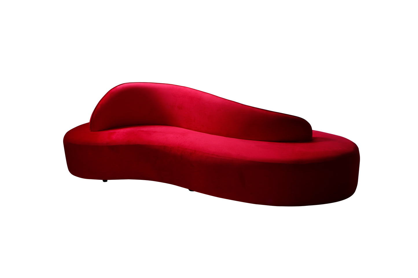 Wave Sofa - Maroon