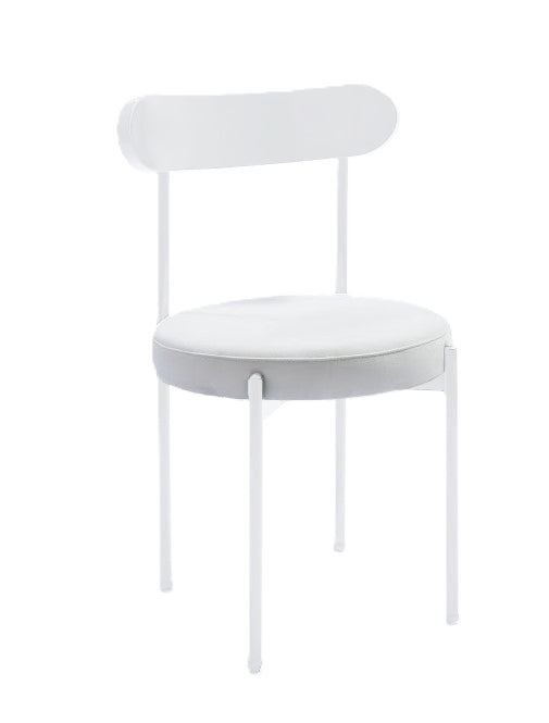 Ezra White Chair - White