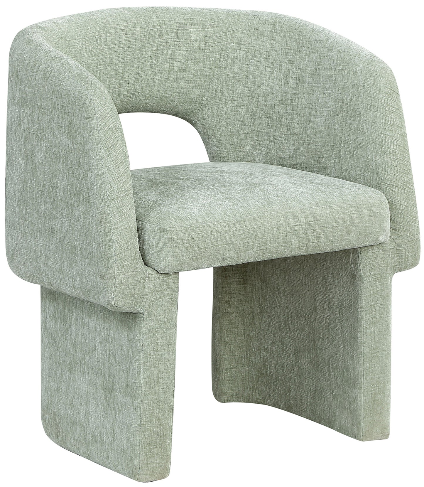Kai Chenille Accent Chair - Green