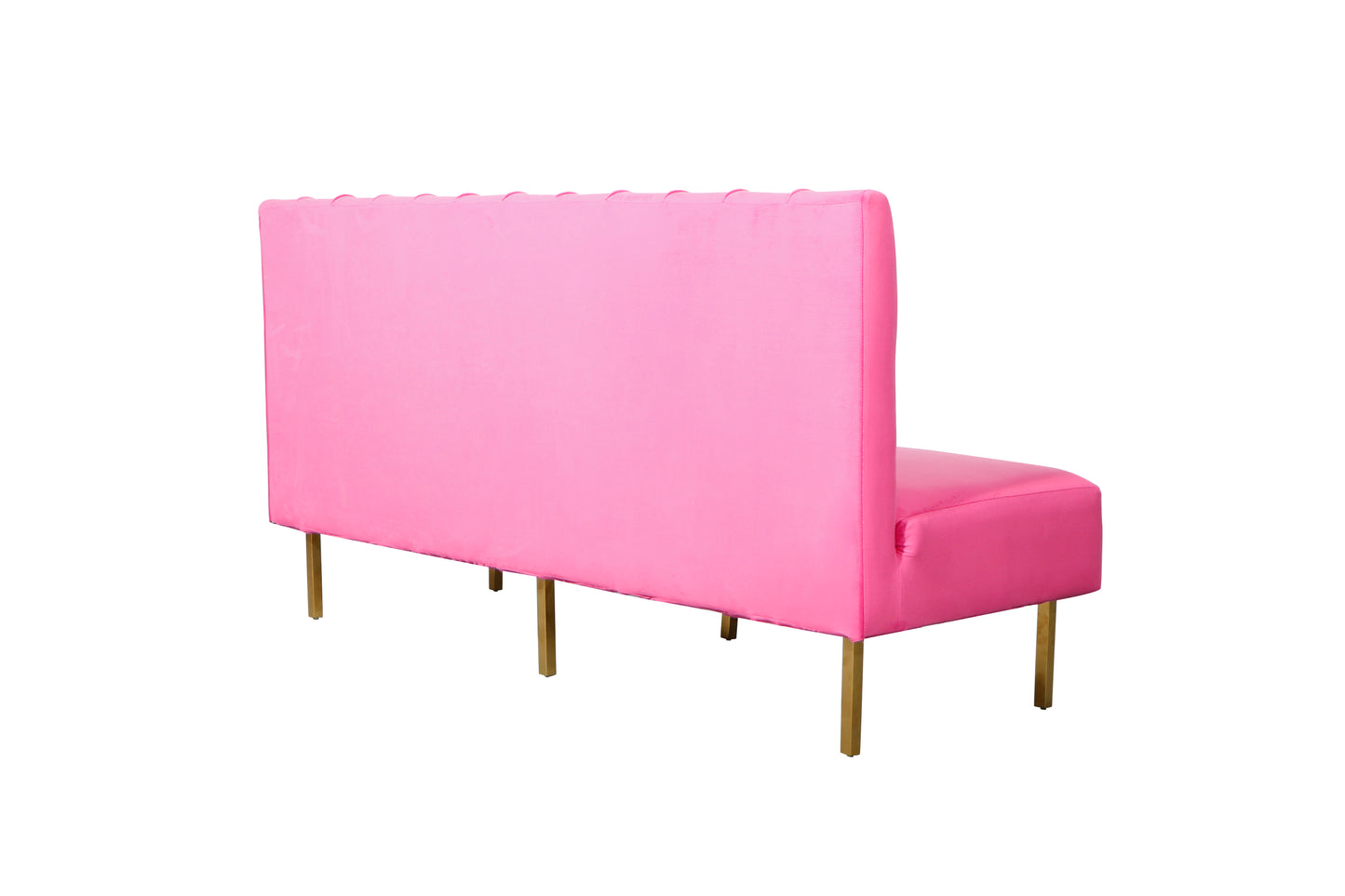 Brooklyn Ridge Armless Sofa - Magenta
