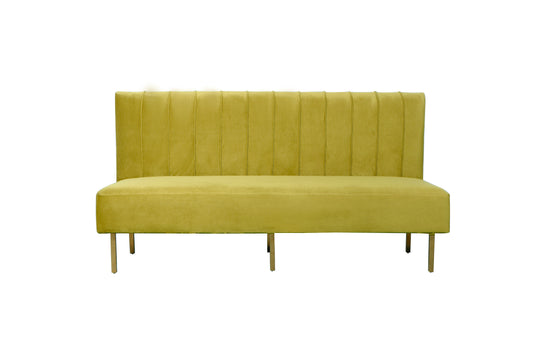 Brooklyn Ridge Armless Sofa - Olive Green