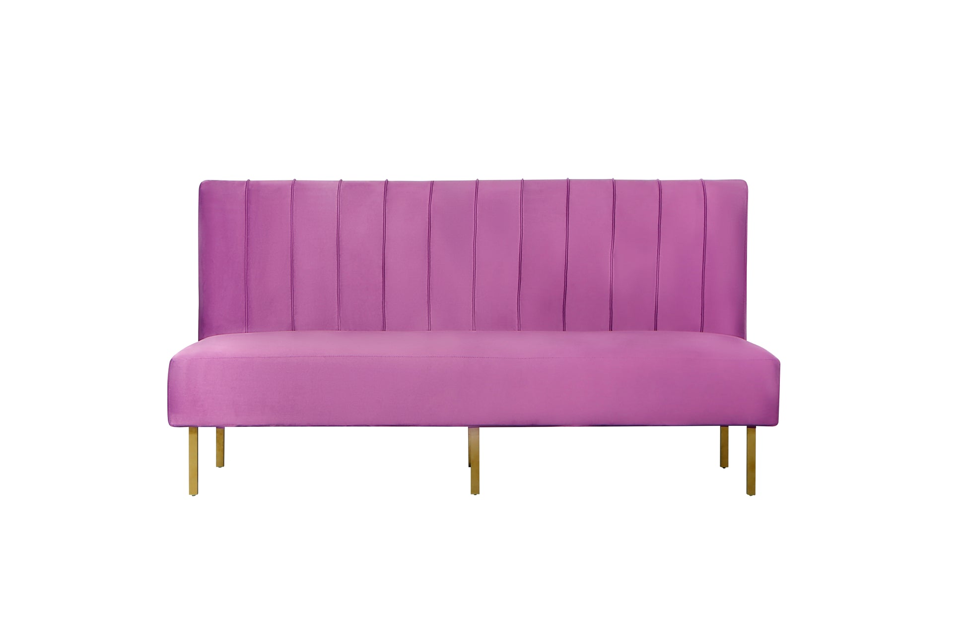 Brooklyn Ridge Armless Sofa - Purple
