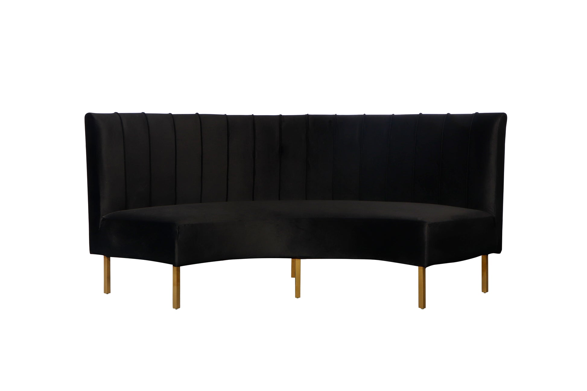Brooklyn Ridge Banquette - Black
