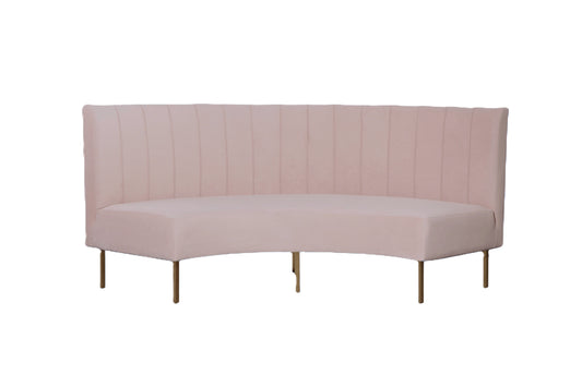 Brooklyn Ridge Banquette - Blush