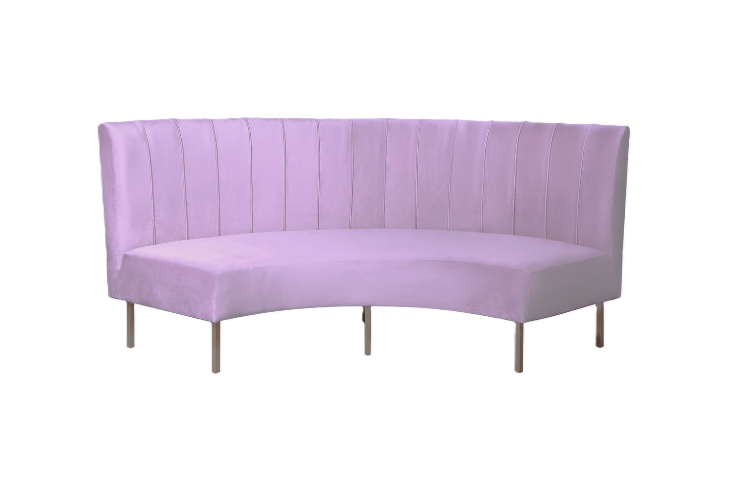 Brooklyn Ridge Banquette - Lilac