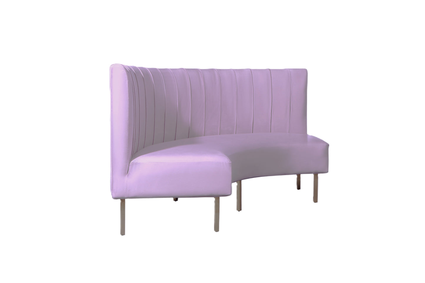 Brooklyn Ridge Banquette - Lilac