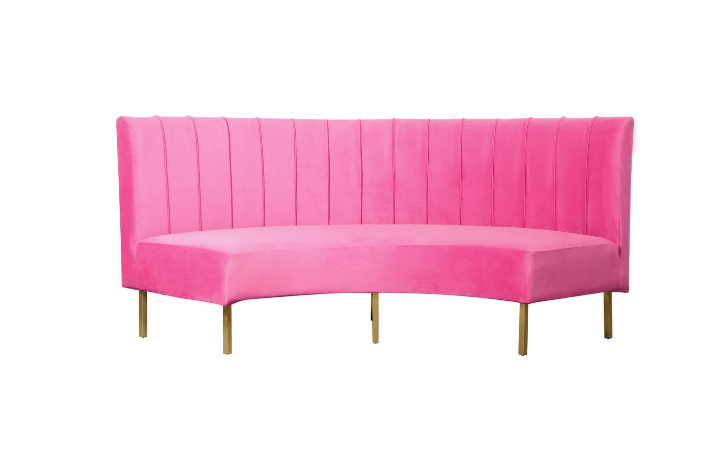 Brooklyn Ridge Banquette - Magenta