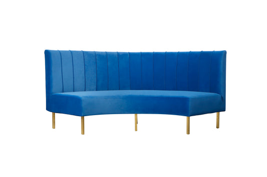 Brooklyn Ridge Banquette - Navy Blue