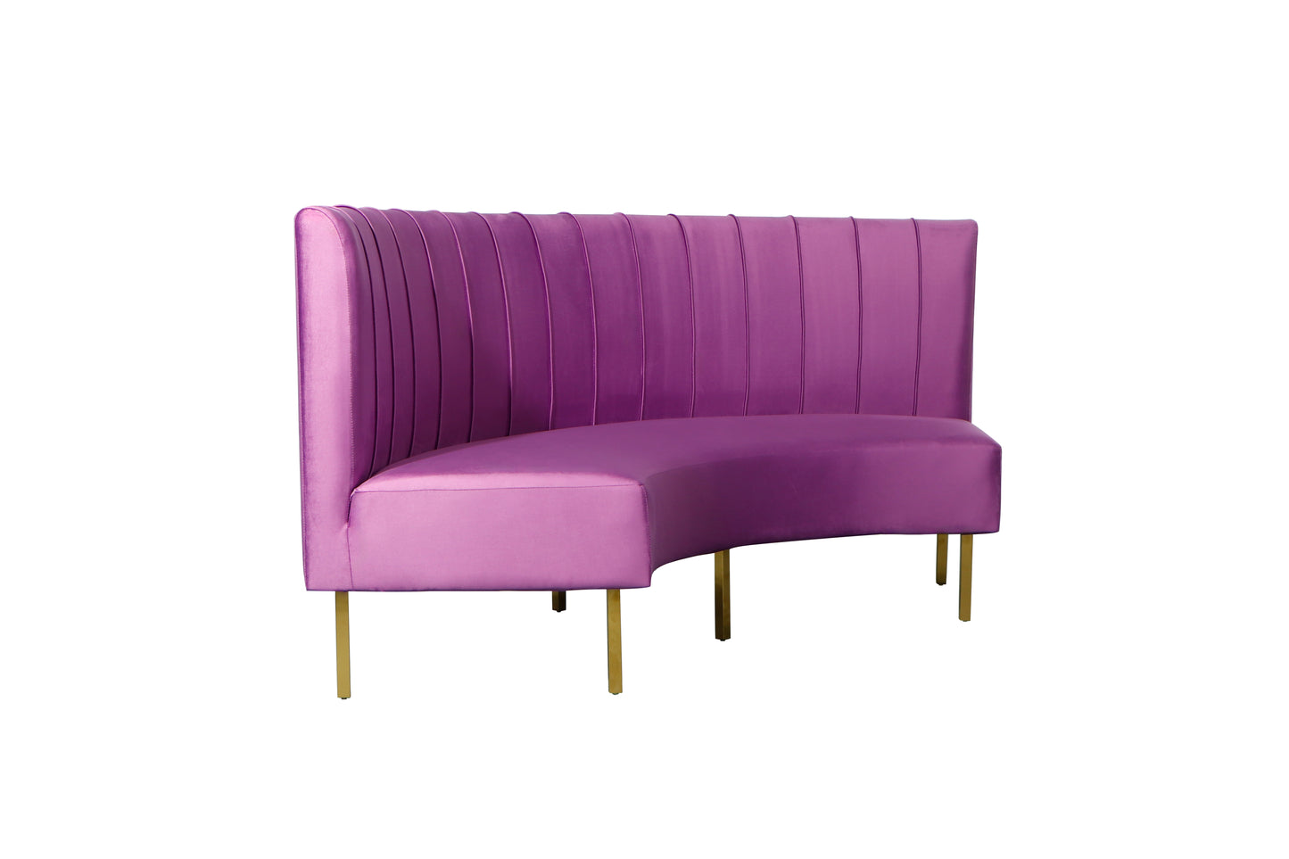 Brooklyn Ridge Banquette - Purple