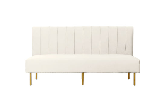 Brooklyn Ridge Armless Sofa - White