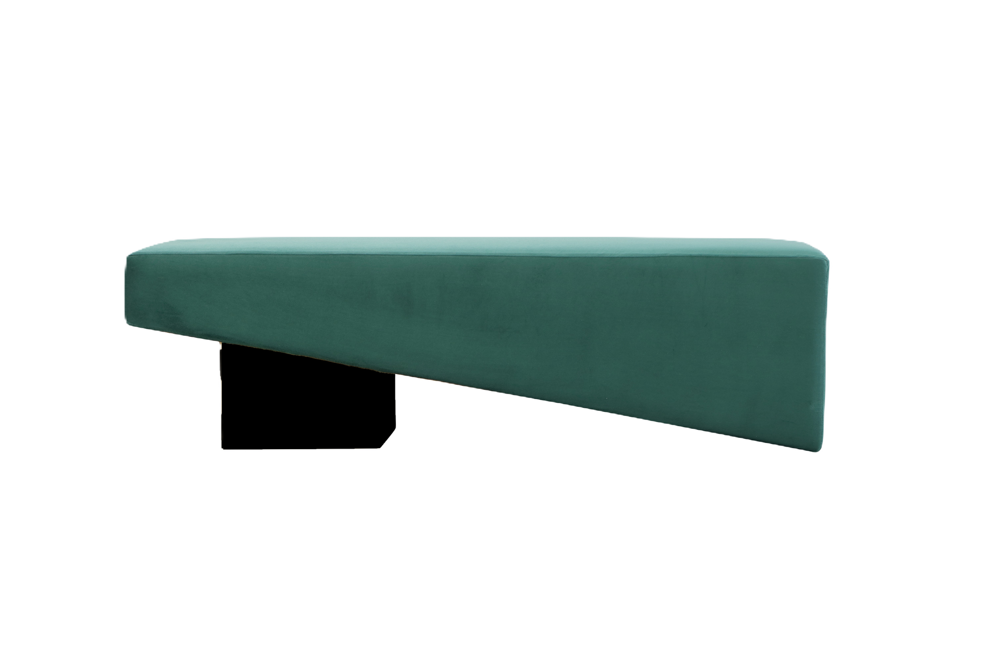 Beckham Bench - Black/Emerald Green