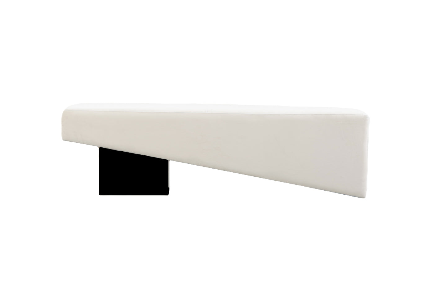 Beckham Bench - Black/White