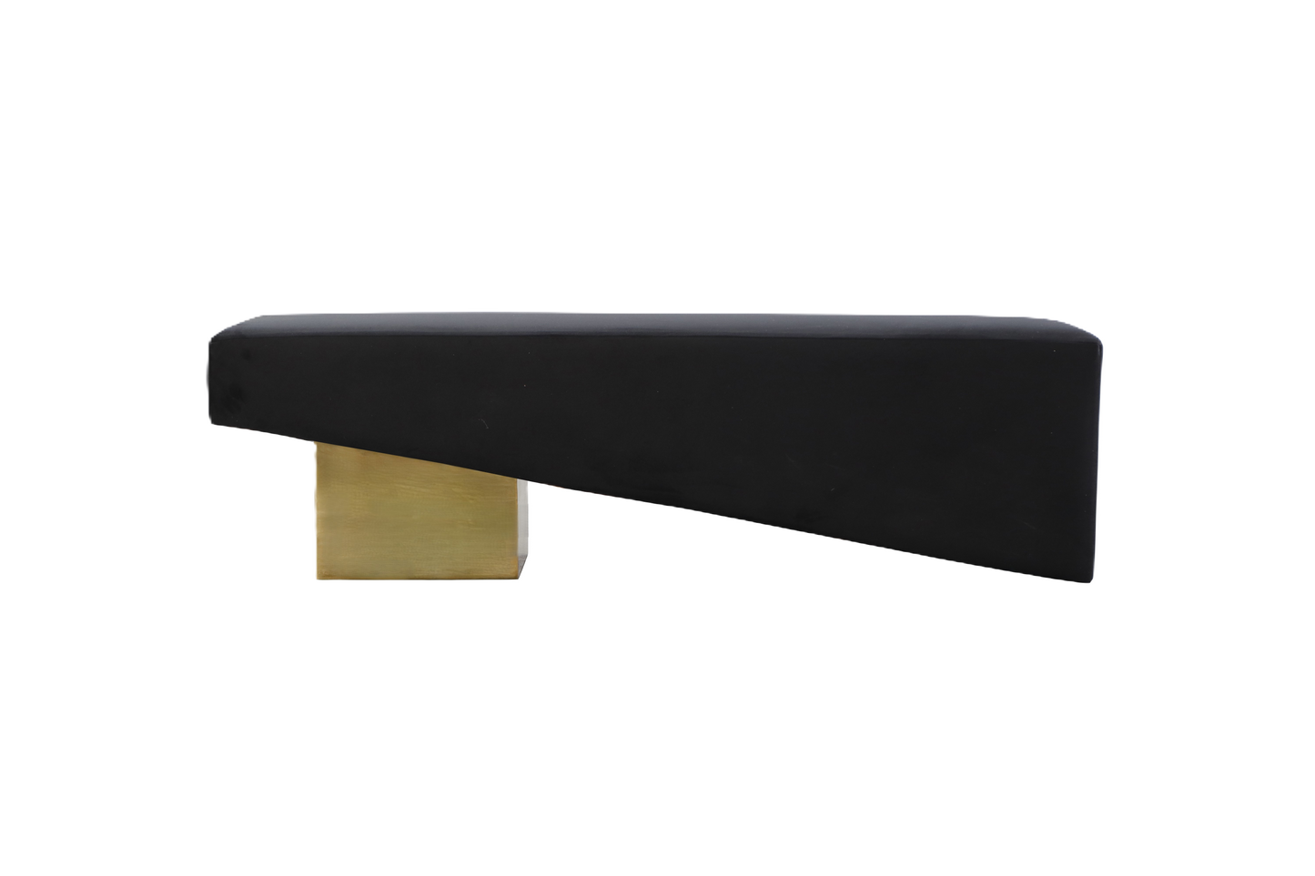 Beckham Bench - Gold/Black