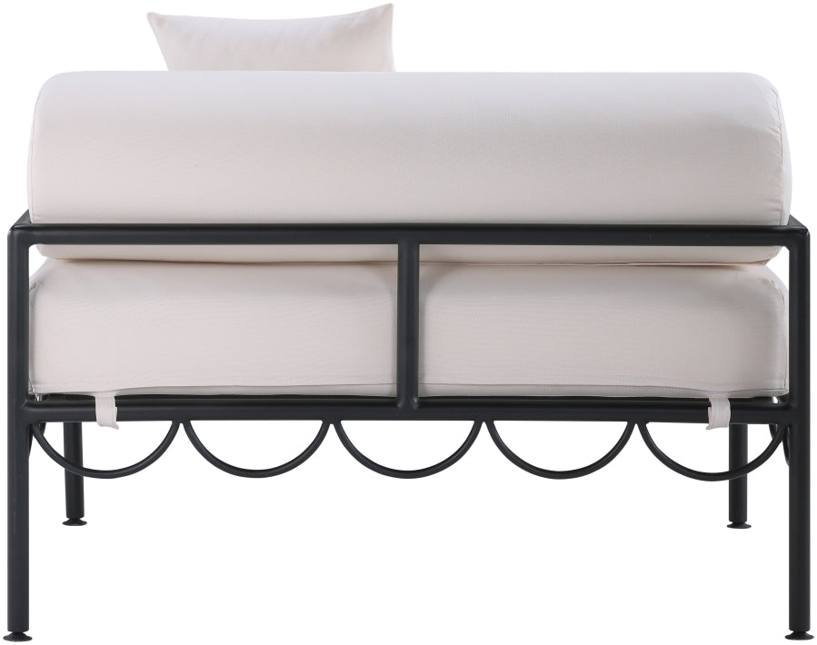 Portofino Armchair - Cream / Black