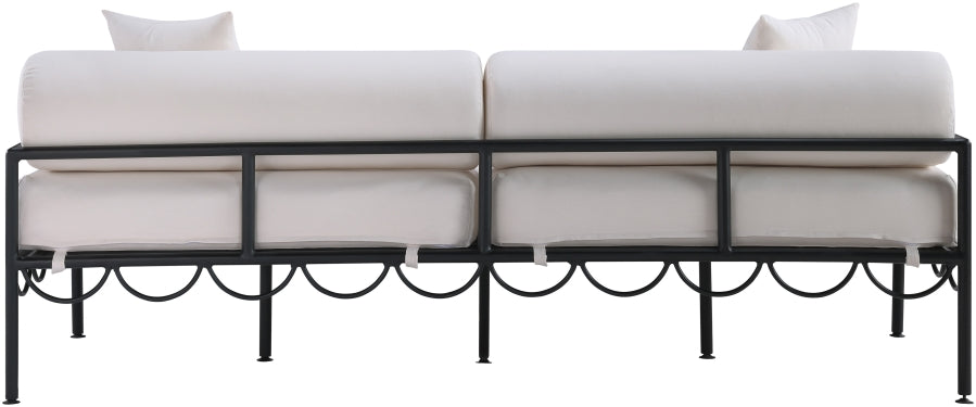 Portofino Sofa - Cream / Black