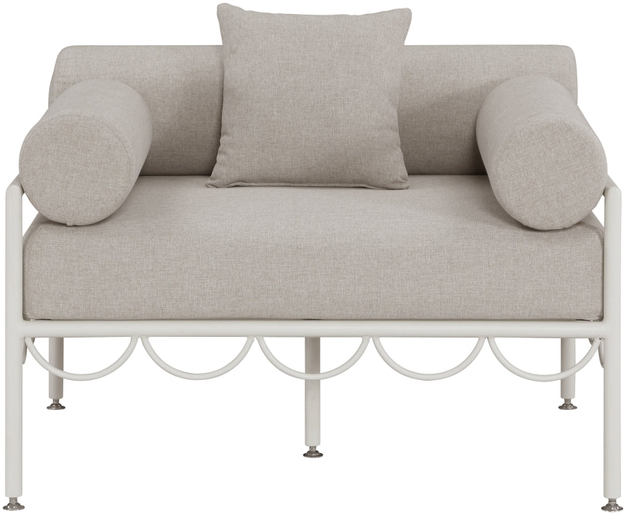 Portofino Armchair - Beige / White