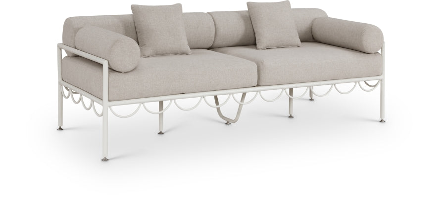 Portofino Sofa  - Beige / White 