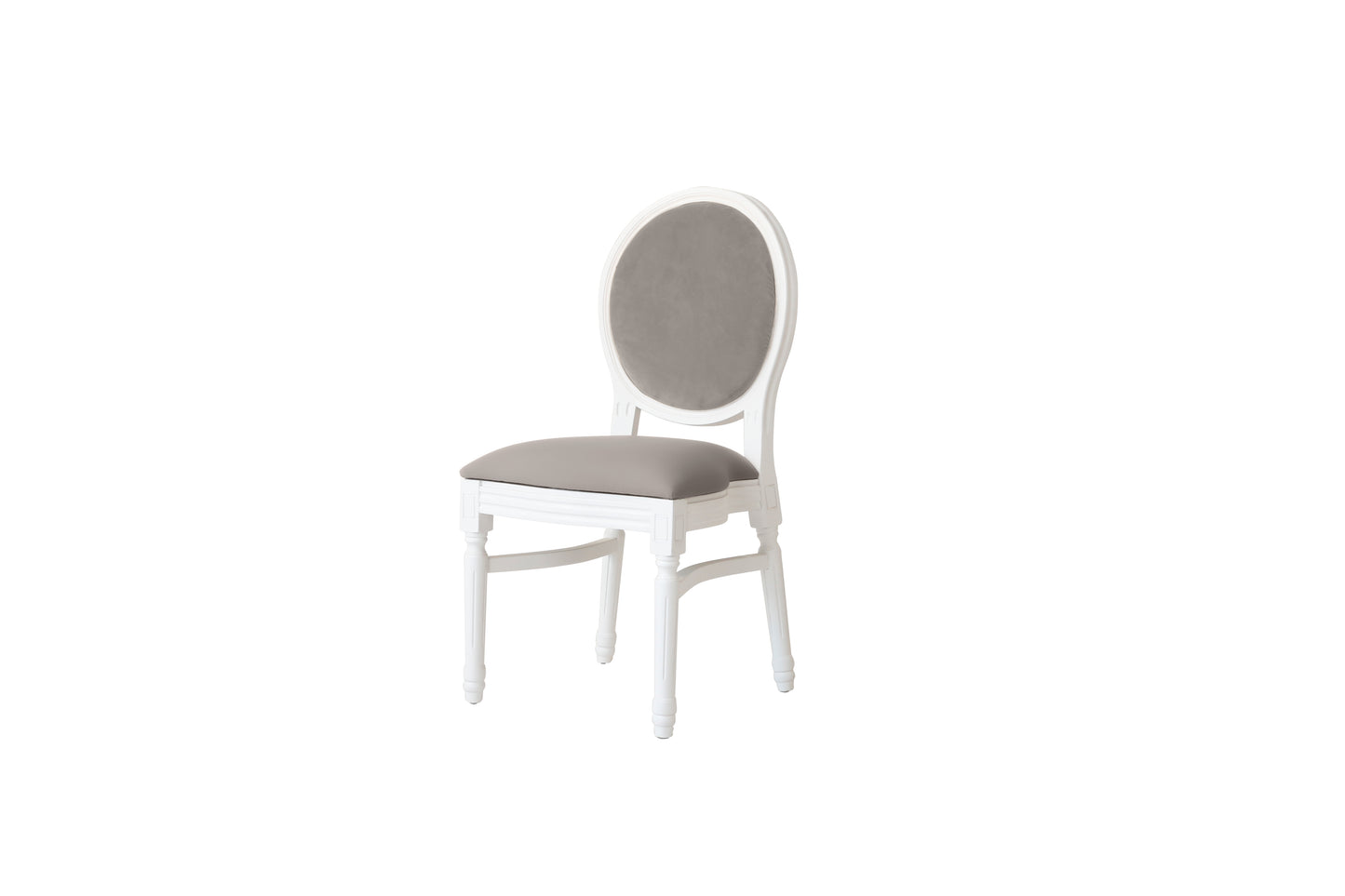 Ami White Chair - Grey 