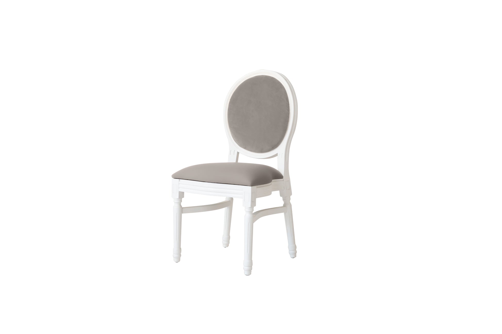 Ami White Chair - Grey 
