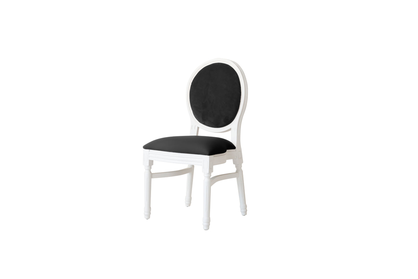 Ami White Chair - Black 