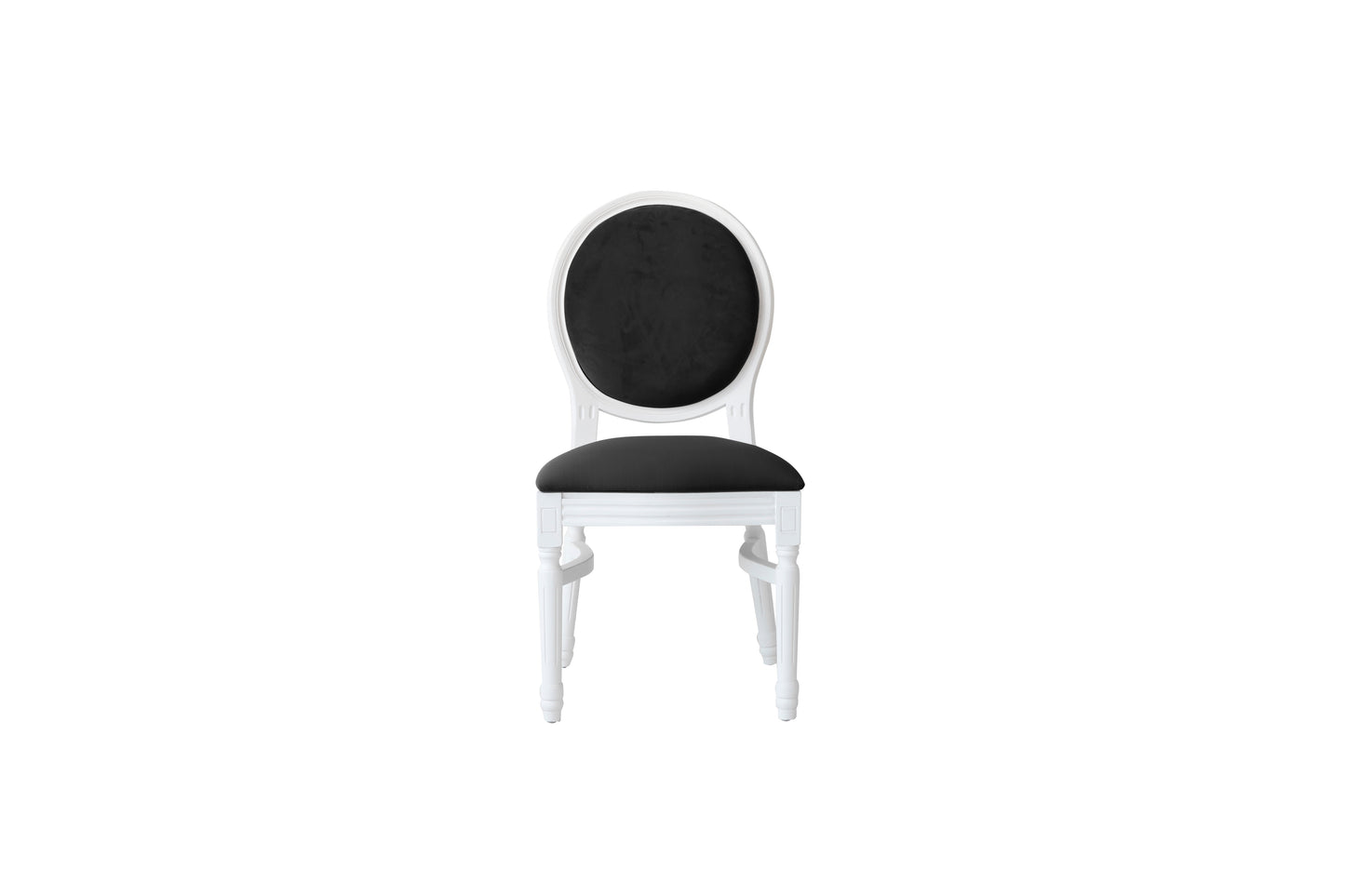 Ami White Chair - Black