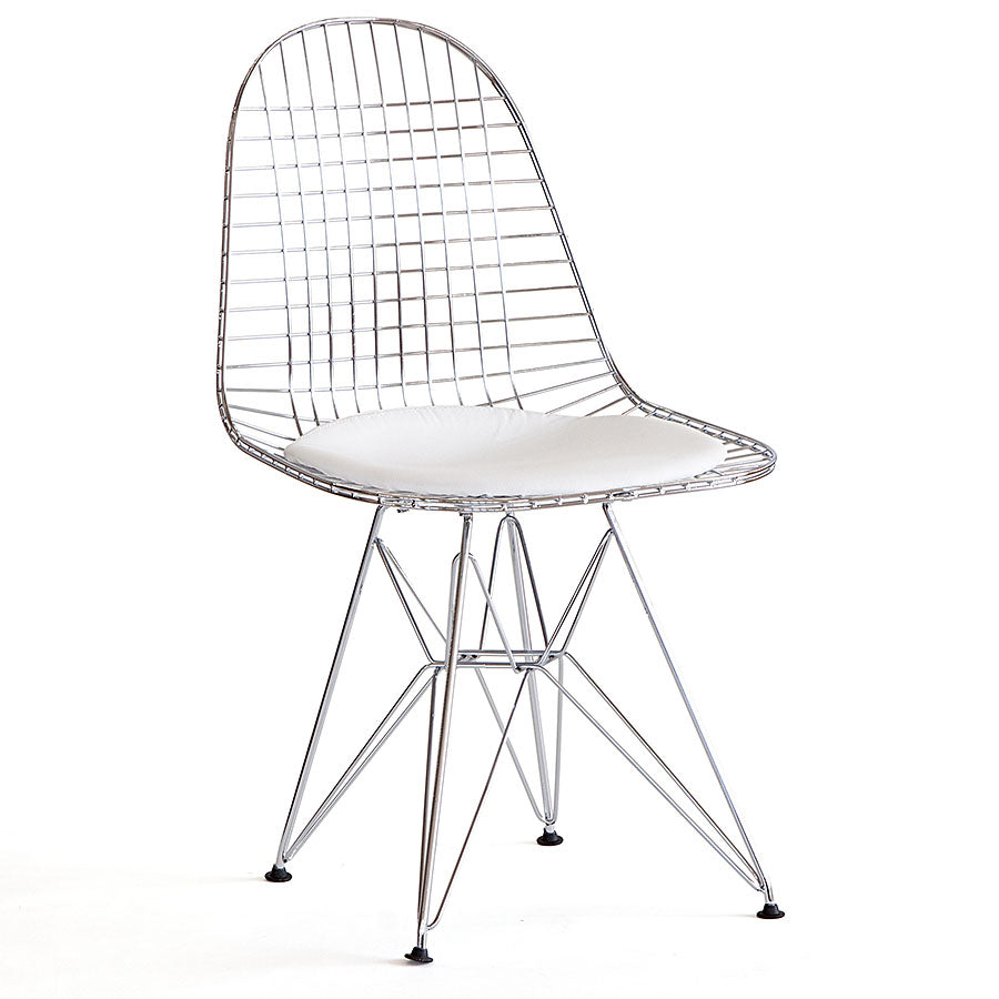Delancey Wire Chair Silver