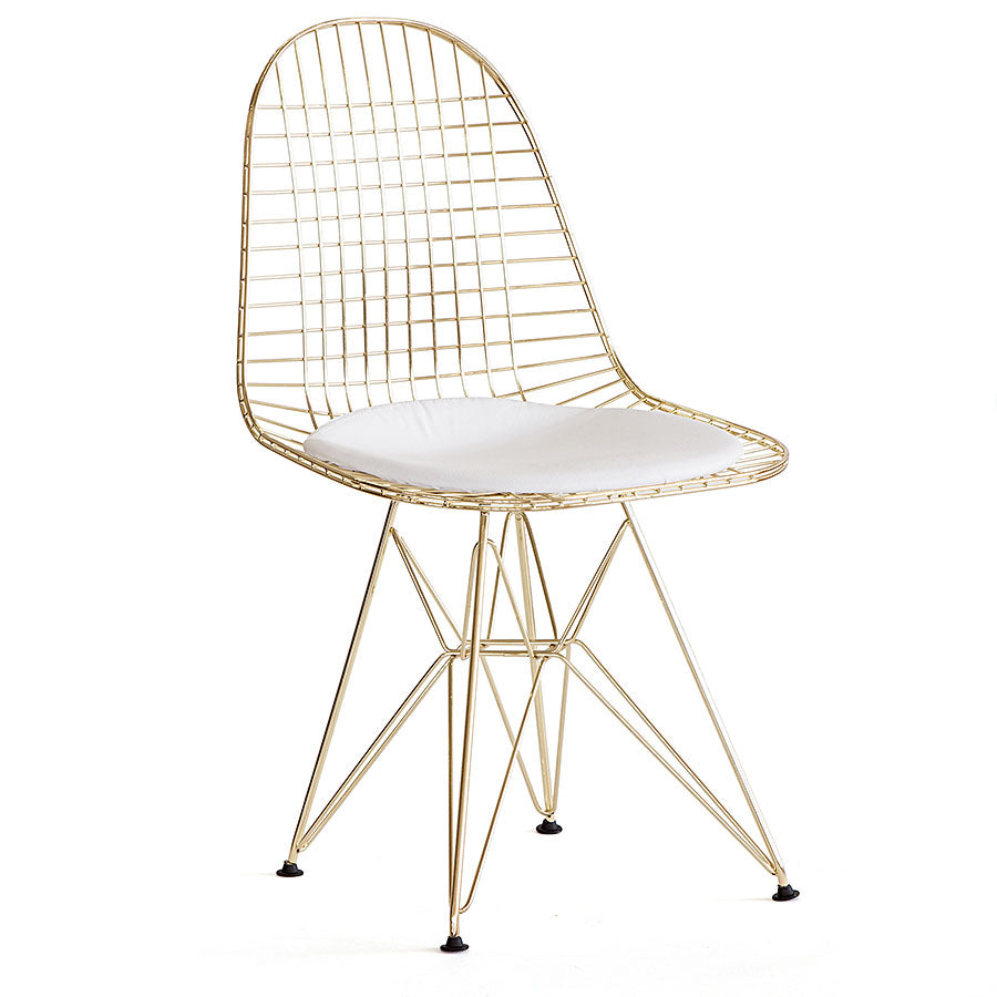 Delancey Wire Chair Gold