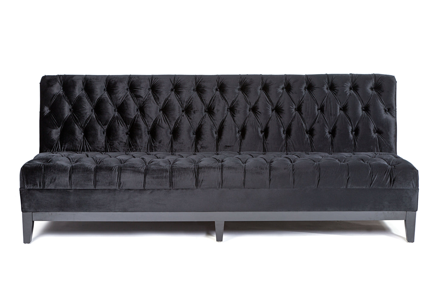 Lexington Armless Sofa Black