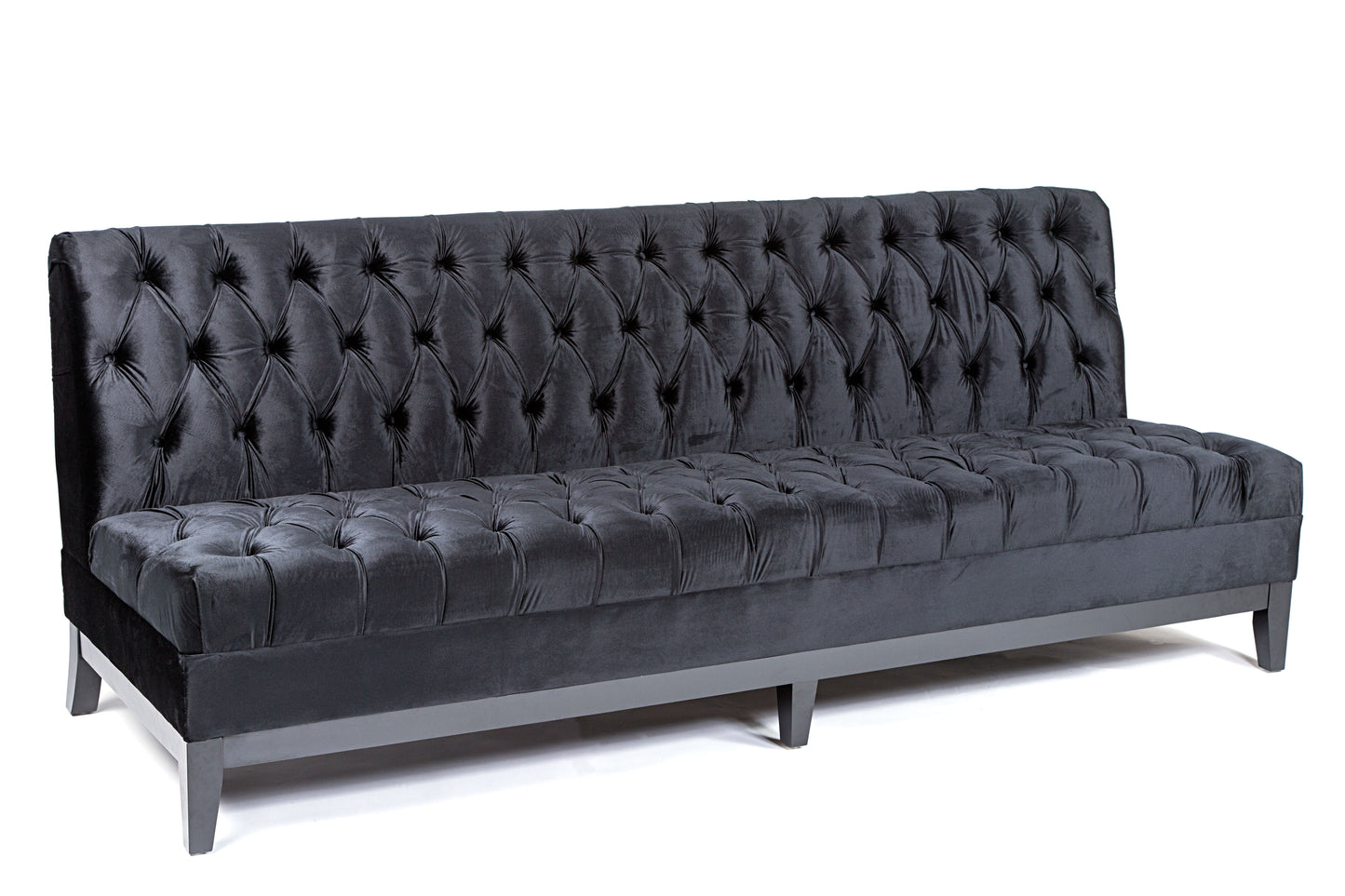 Lexington Armless Sofa Black