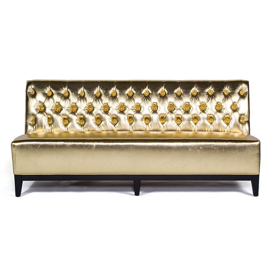 Lexington Armless Sofa Gold
