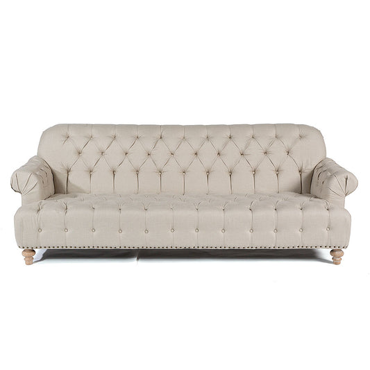 Amore Sofa Beige Linen