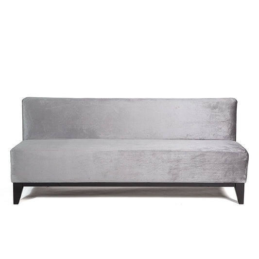 Club Sofa Grey Velvet