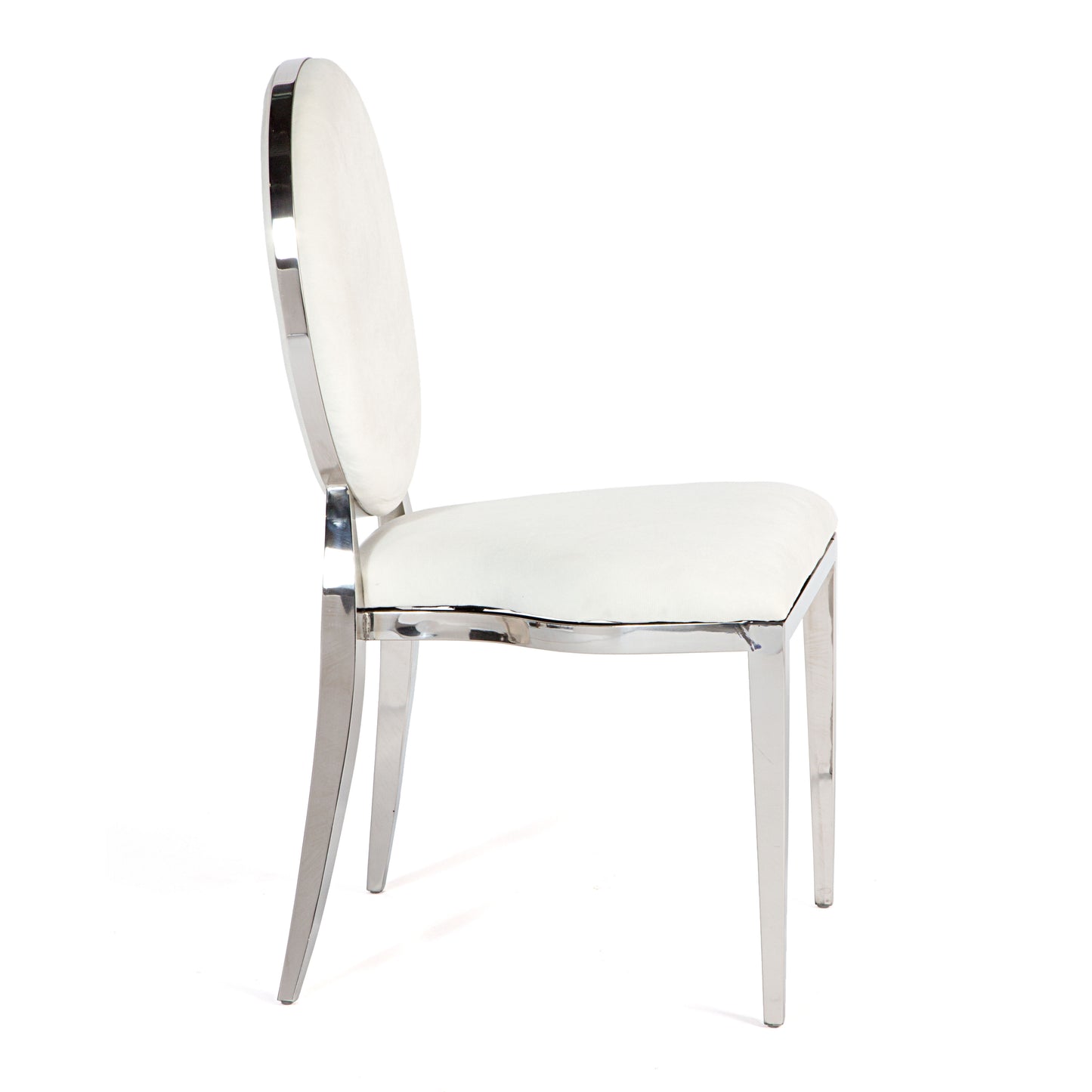Marie Chair Silver - Ivory