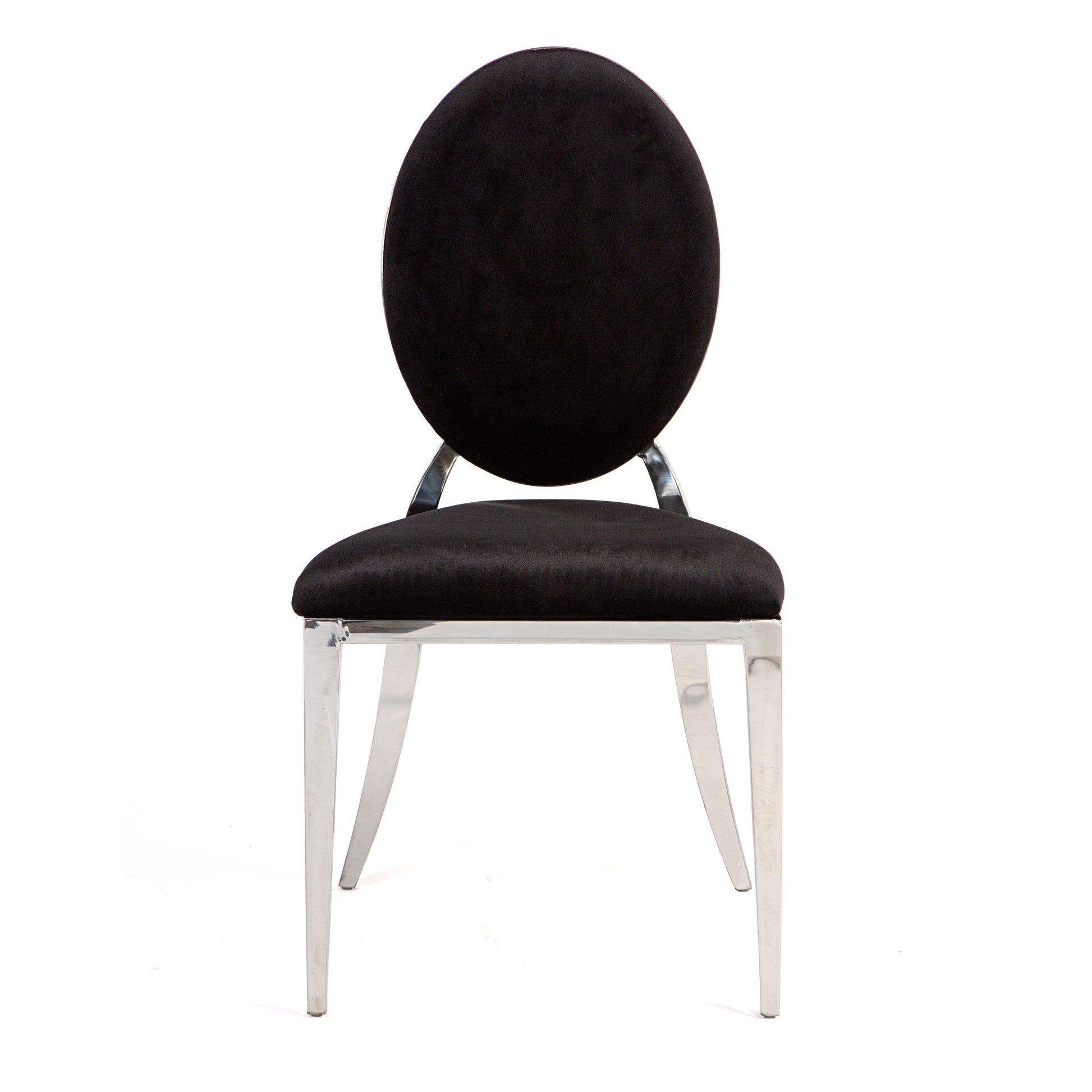 Marie Chair Silver - Black