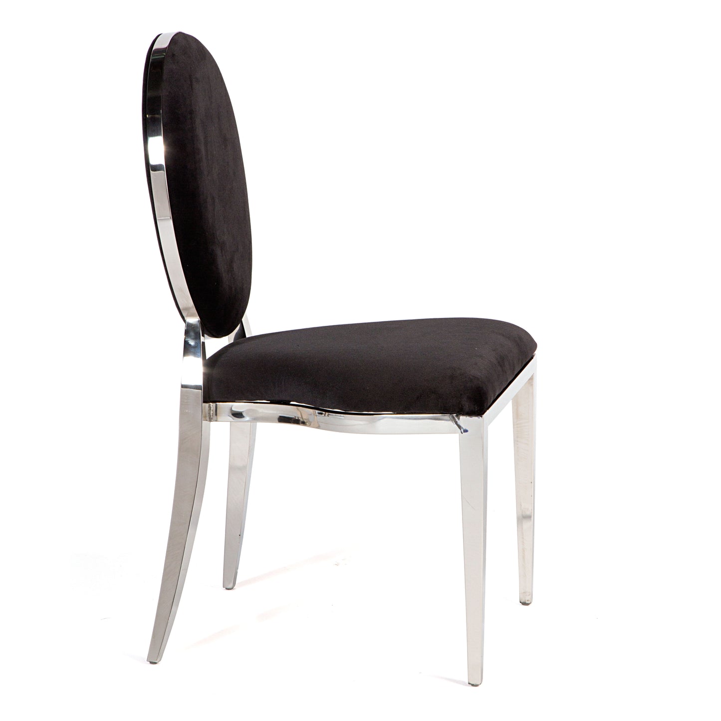 Marie Chair Silver - Black