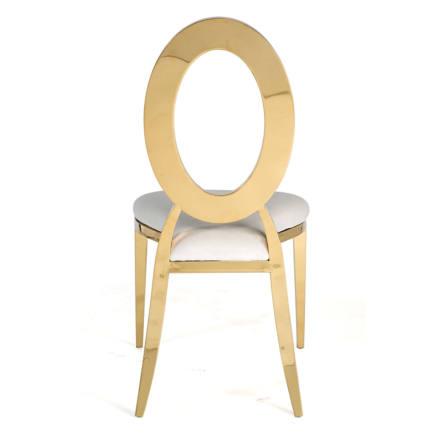 O Chair Gold/Ivory