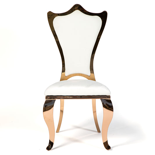 Florence Rose Gold Chair
