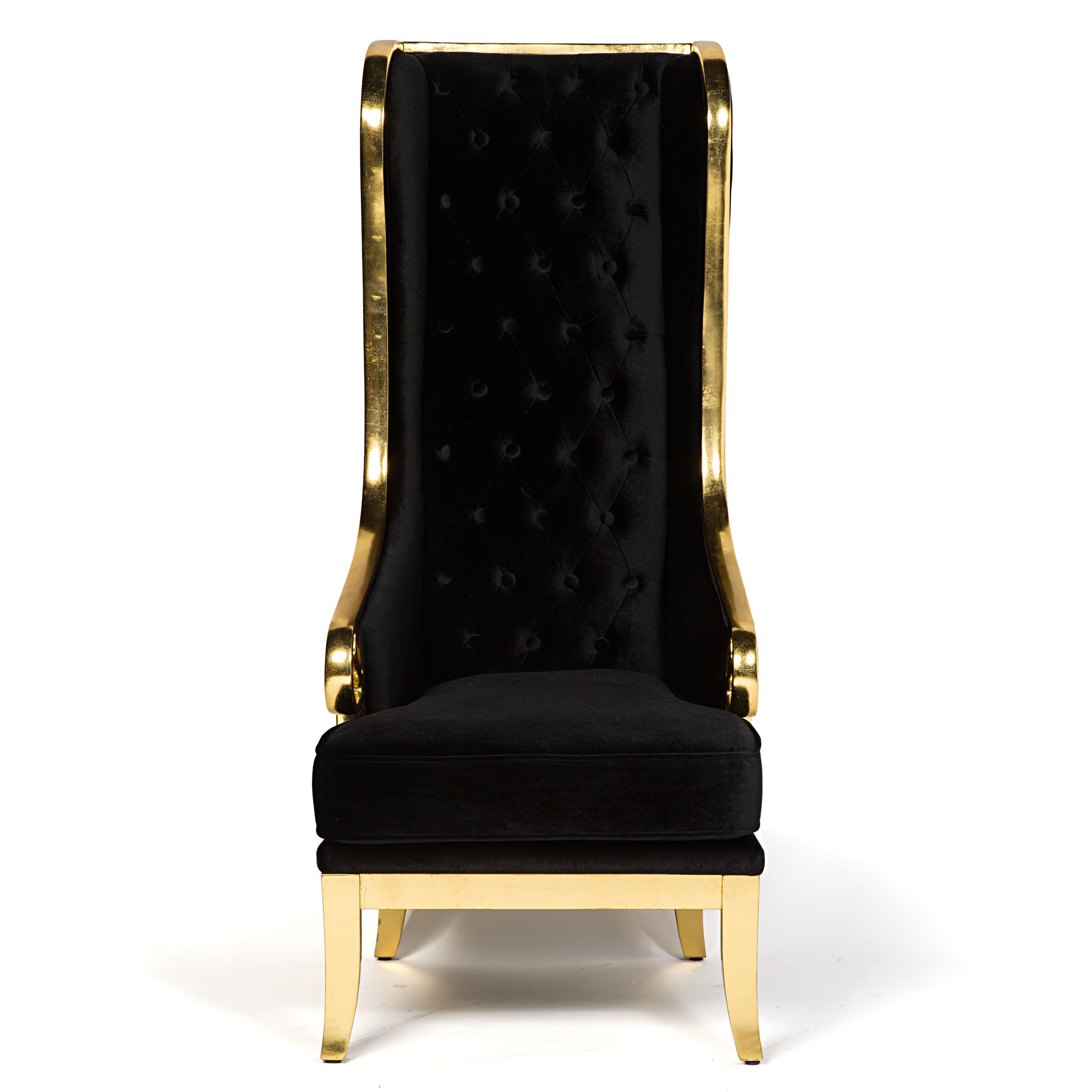 Alexander Wingback Chair Black