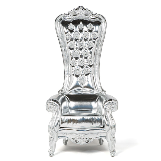 Throne Chair Silver